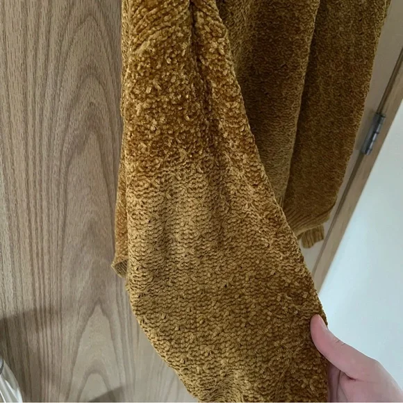 Target A New Day Chenille Brown Mustard Sweater - Picture 6 of 12